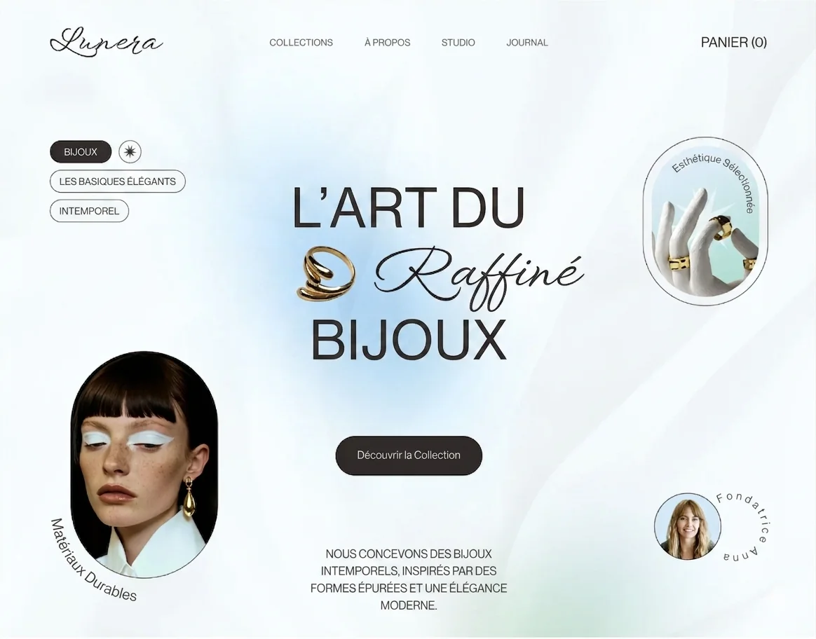Lunera — e-boutique bijoux